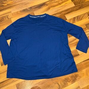 Livi Layne Bryant activewear top cobalt blue plus 14/16 athleisure performance‎